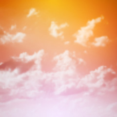 Cloudscape background . Blue sky and white cloud. Clouds Heavens illustration