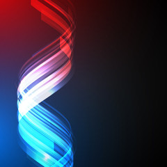 Techno Geometric Vector Circle Modern Science Abstract Background