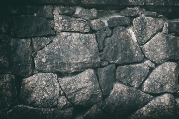 cracked natural stone wall background