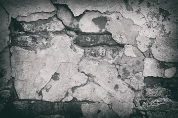 Papier Peint photo Vieux mur texturé sale Mur de grunge