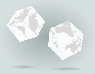 Dice world continents ong