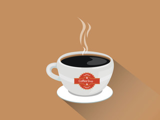 Coffee shop logo