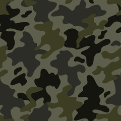 Modern fashion vector trendy camo pattern