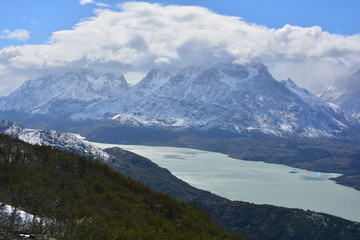 Obraz na płótnie Canvas Landscape in Patagonia Chile