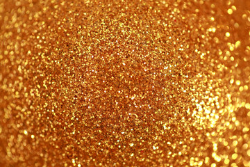 orange circles bokeh background