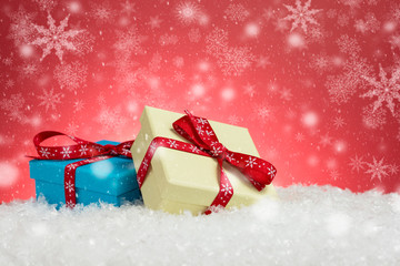 Winter holidays background