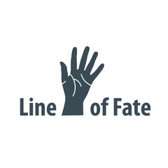 Fototapeta premium vector logo hand