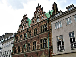 Obraz premium Exquisite architecture of the beautiful Danish capital city of Copenhagen