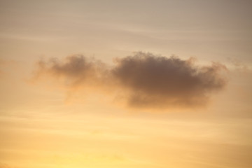 Beautiful Sunset of the guam beach