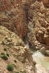 Mountain pass in Dades Gorges, Atlas Mountains, Morocco