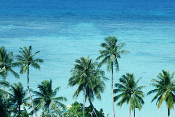 beach in view of Guam,US