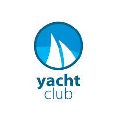 vector logo yacht