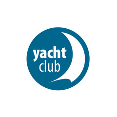 vector logo yacht