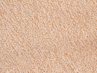 The surface of beige carpet