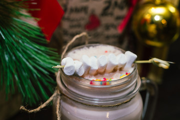 marshmallow cocktail party new year gift