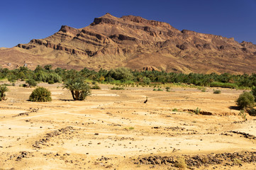 Draa Valley in Morocco, Africa