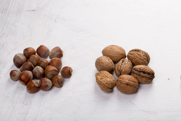 mixed nuts background