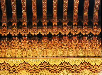 Moroccan Architectural detail in Fes Old Medina, Africa