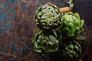 Fototapeta premium Fresh Organic Artichoke