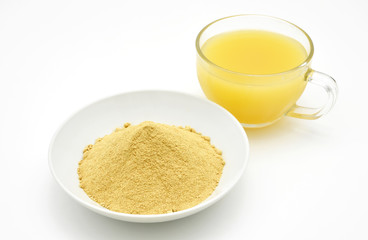 Apple juice and Apple pectin powder