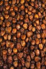 Dried dates - abstract background