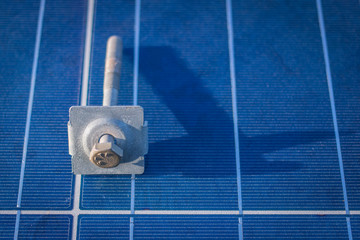 screw of photovoltaic mounting structure at industry  solar power