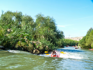 Fototapeta na wymiar The Jordan River, Israel