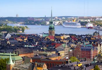 Panorama of Stockholm, Sweden