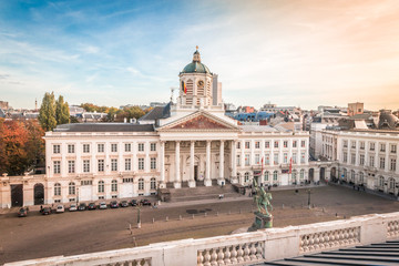 Church of St Jacques-sur-Coudenberg in Brussels Belgium