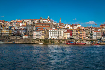 Naklejka na ściany i meble Skyline of Porto in Portugal
