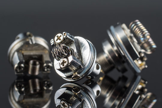 Multistrand Ribbon Fused Clapton on a dripper gold