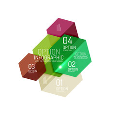 Paper infographic layout design templates