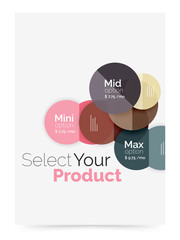 Circle abstract background