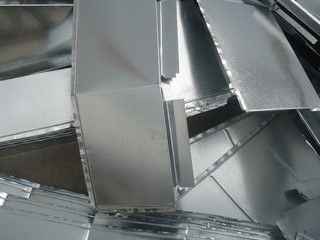 Materials installed air duct