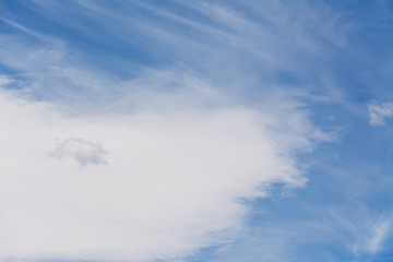 white spot in the sky