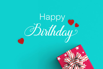   gift boxes on color background