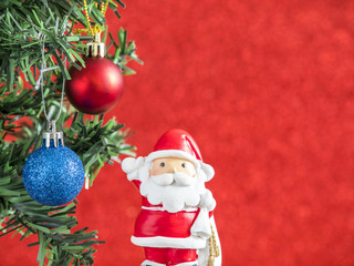 Christmas tree decoration background 9