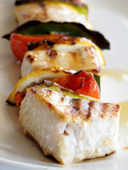 balık şiş ızgara