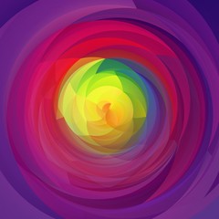 Obraz premium abstract modern art swirl background - full spectrum rainbow colored - purple