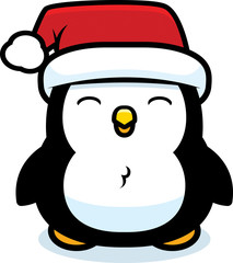 Cartoon Christmas Penguin
