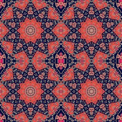 Seamless ethnic pattern in indian style.