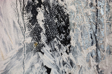 Random whitewashed surface with rich and various texture © rootstocks
