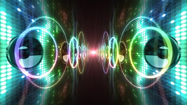 Disco and Club Space background.