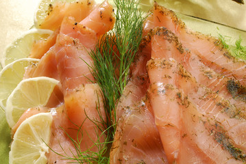 salmon with asparagus   