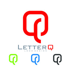 Letter Q simple Logo Design Unique Concept
