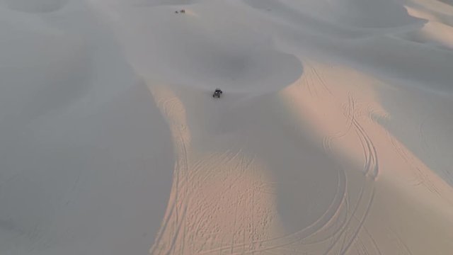 4 Wheeler In The Desert Aerial 1