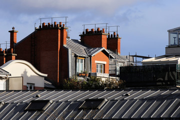 Sur les toits de Paris