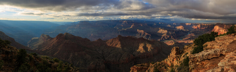 Fototapeta na wymiar Beautiful Landscape of Grand Canyon from North Rim, Arizona, Uni