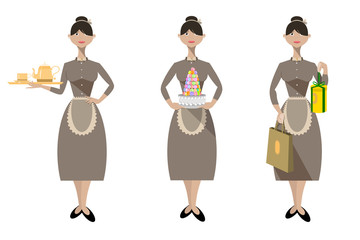 Sales Woman from Pastry Shop