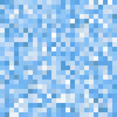Seamless geometric checked pattern. Ideal for printing onto fabric and paper or decoration. Blue, white colors